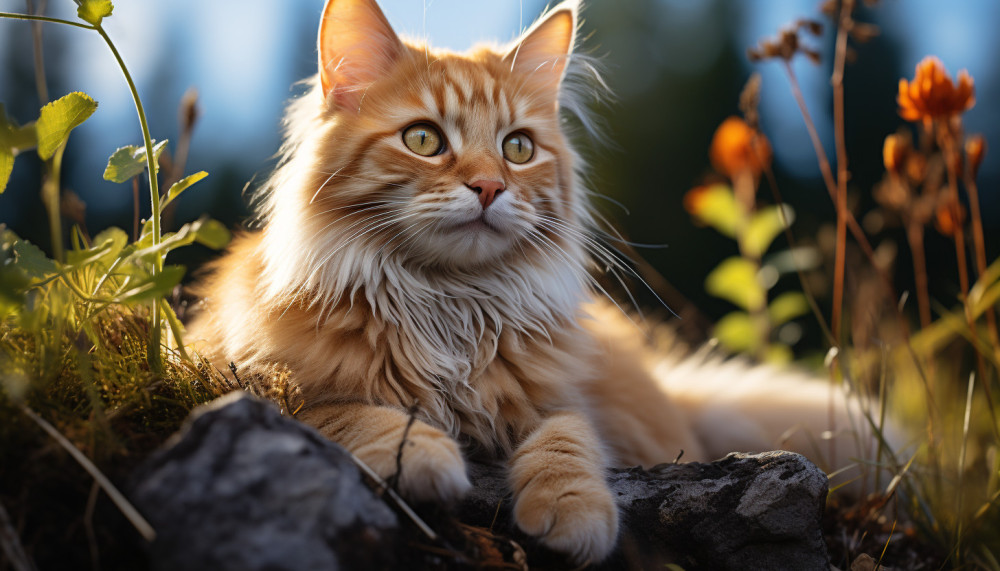 Le coût d'un chat de race norvégienne