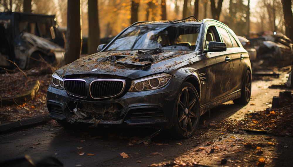 Que faire d'une voiture accidentée?